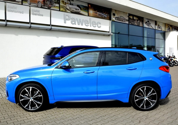 BMW X2 cena 119900 przebieg: 57933, rok produkcji 2018 z Pyzdry małe 92